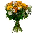Slunečnice a eustoma